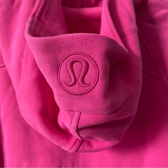NWT Lululemon Scuba Oversized Full Zip Sonic Pink Size M/L - Picture 7 of 10